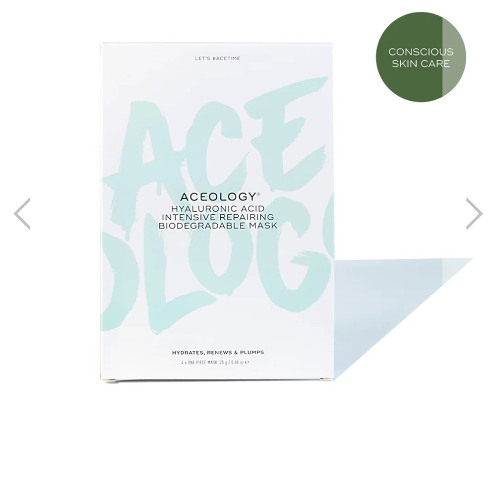 ACEOLOGY Hyaluronic Acid Intensive Repairing Biodegradable Mask
